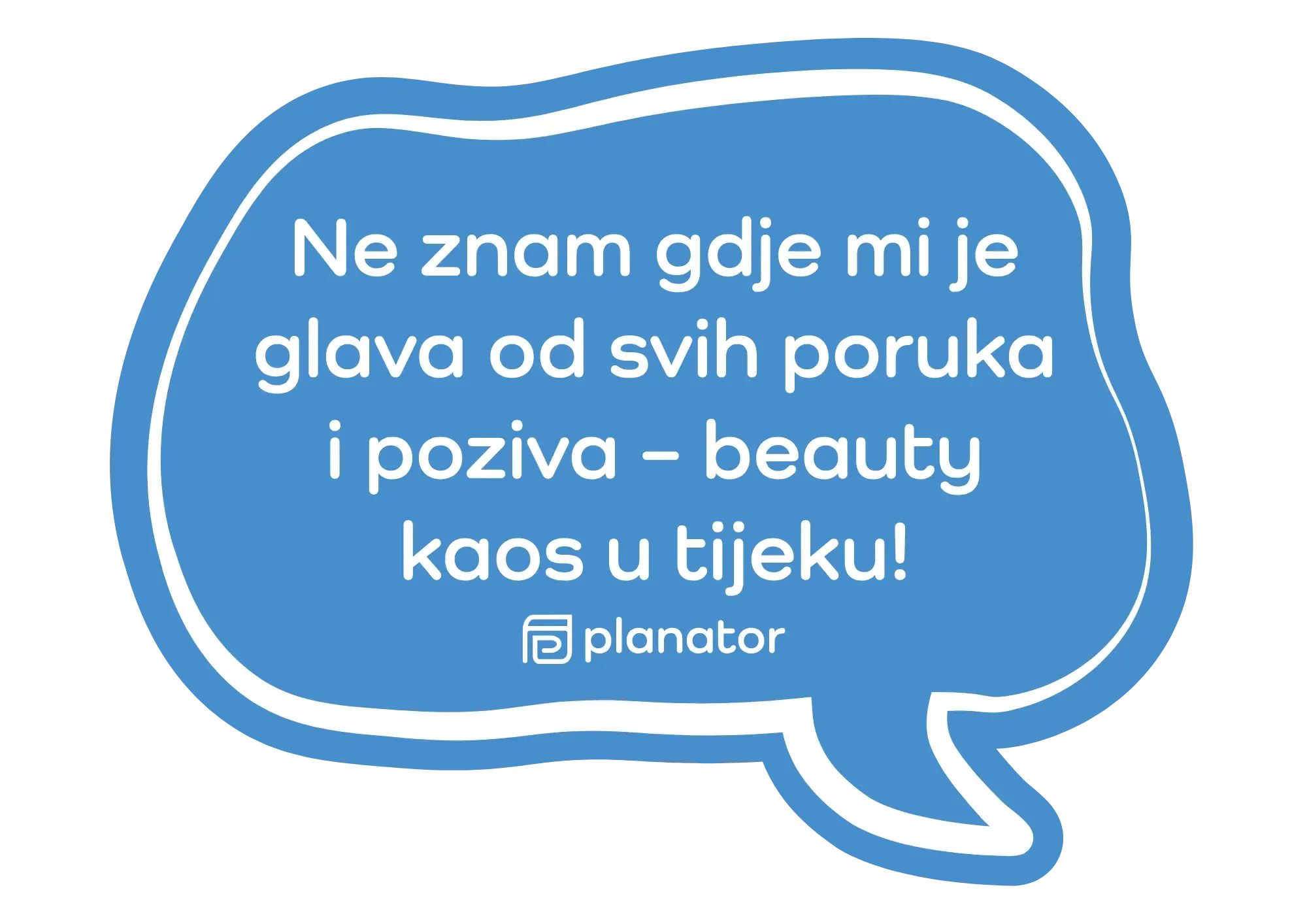 Ne znam gdje mi je glava od svih poruka i poziva, beauty kaos u tijeku!