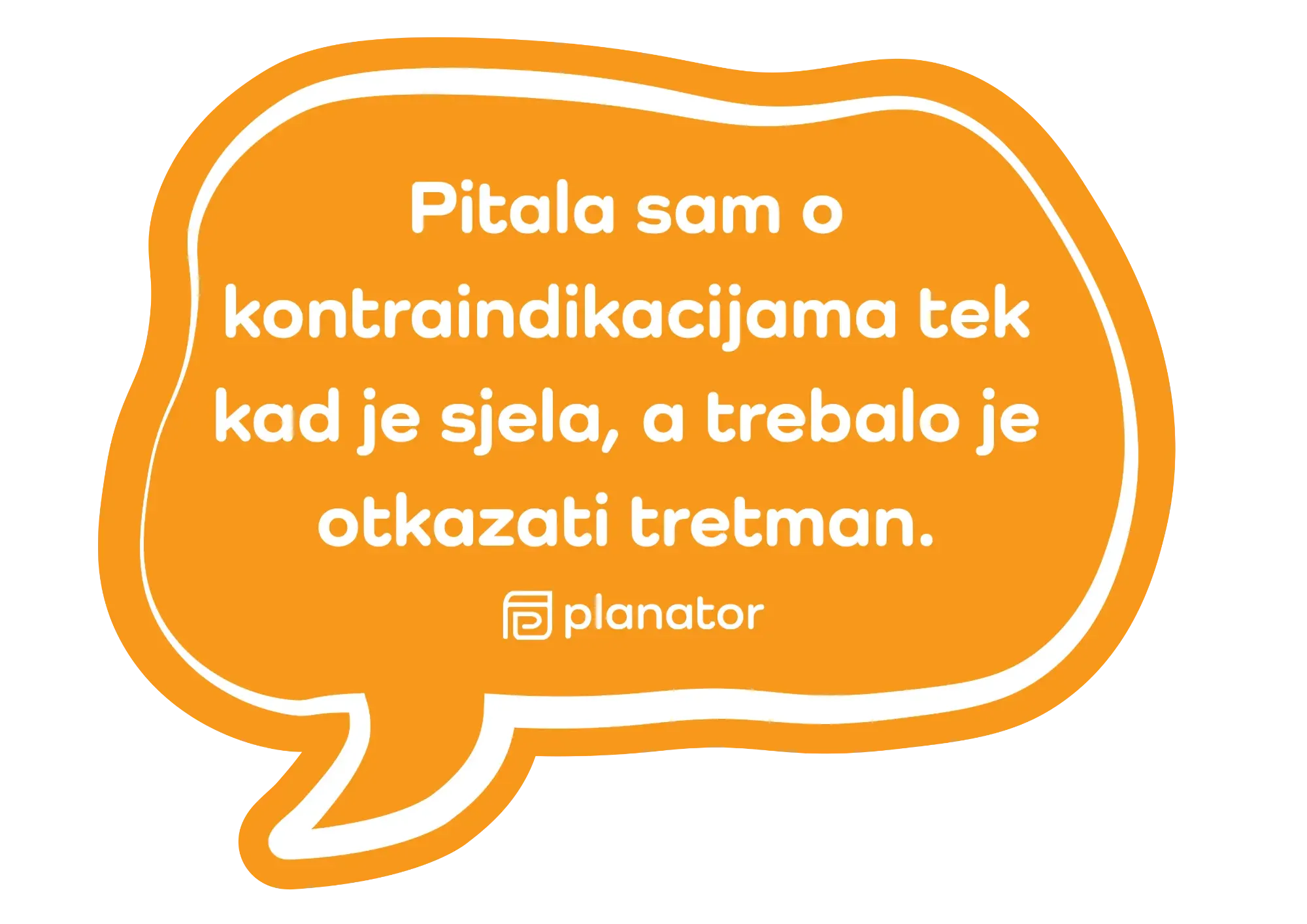 Pitala sam o kontraindikacijama tek kad je sjela, a trebalo je otkazati tretman.